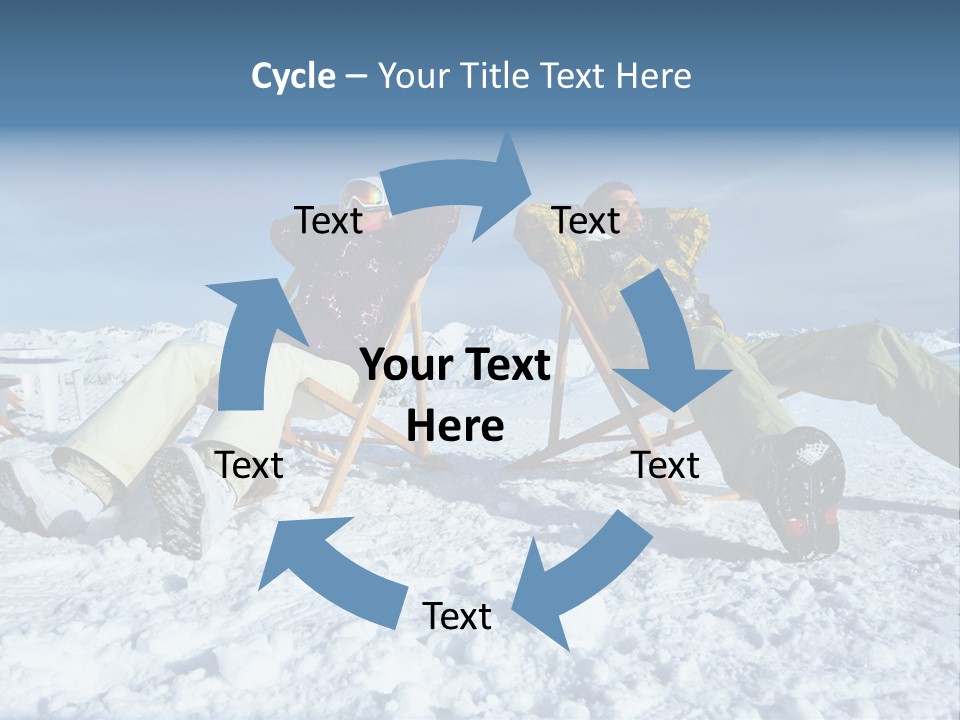 Snow Alps Vacation PowerPoint Template