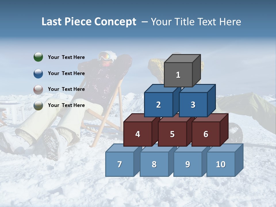 Snow Alps Vacation PowerPoint Template