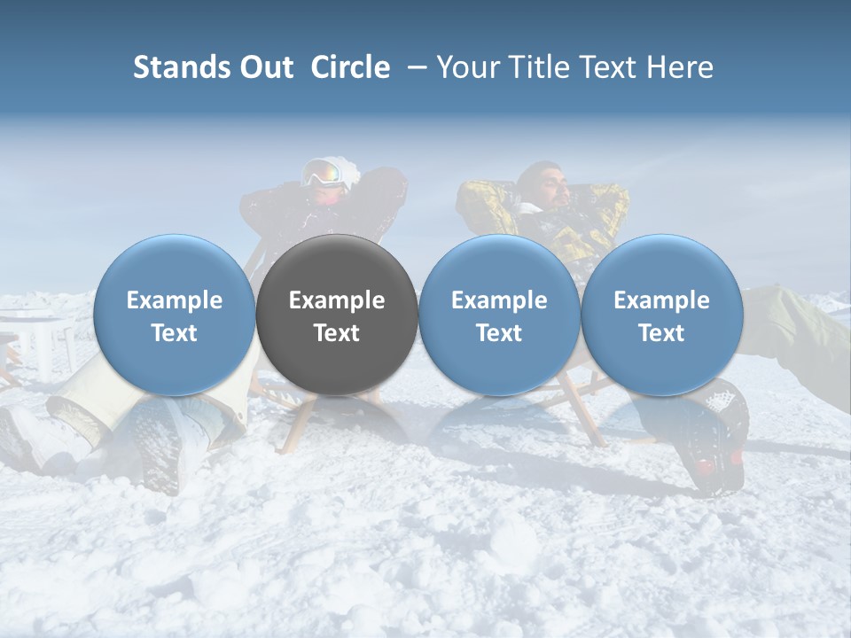 Snow Alps Vacation PowerPoint Template