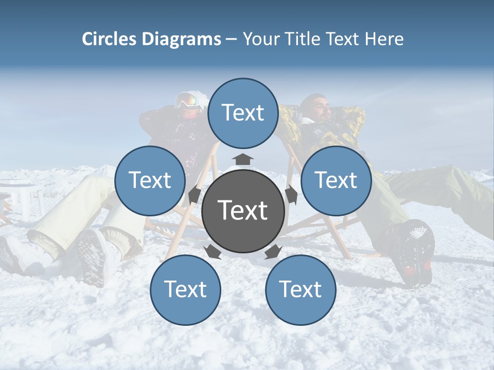 Snow Alps Vacation PowerPoint Template