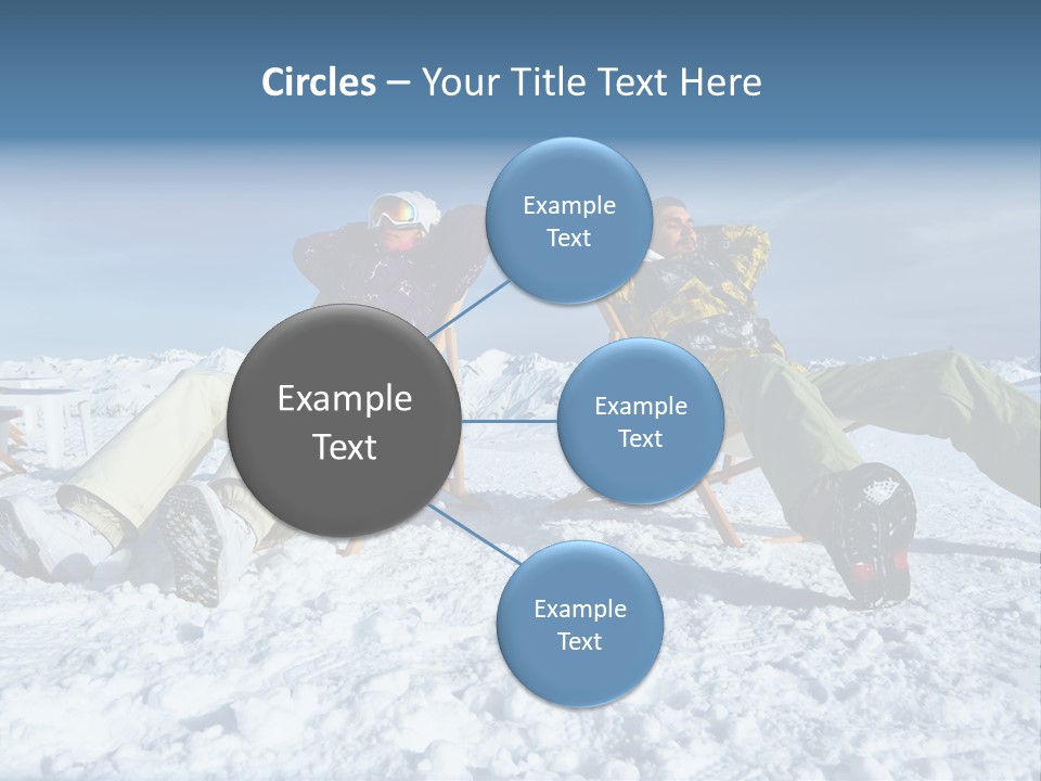 Snow Alps Vacation PowerPoint Template