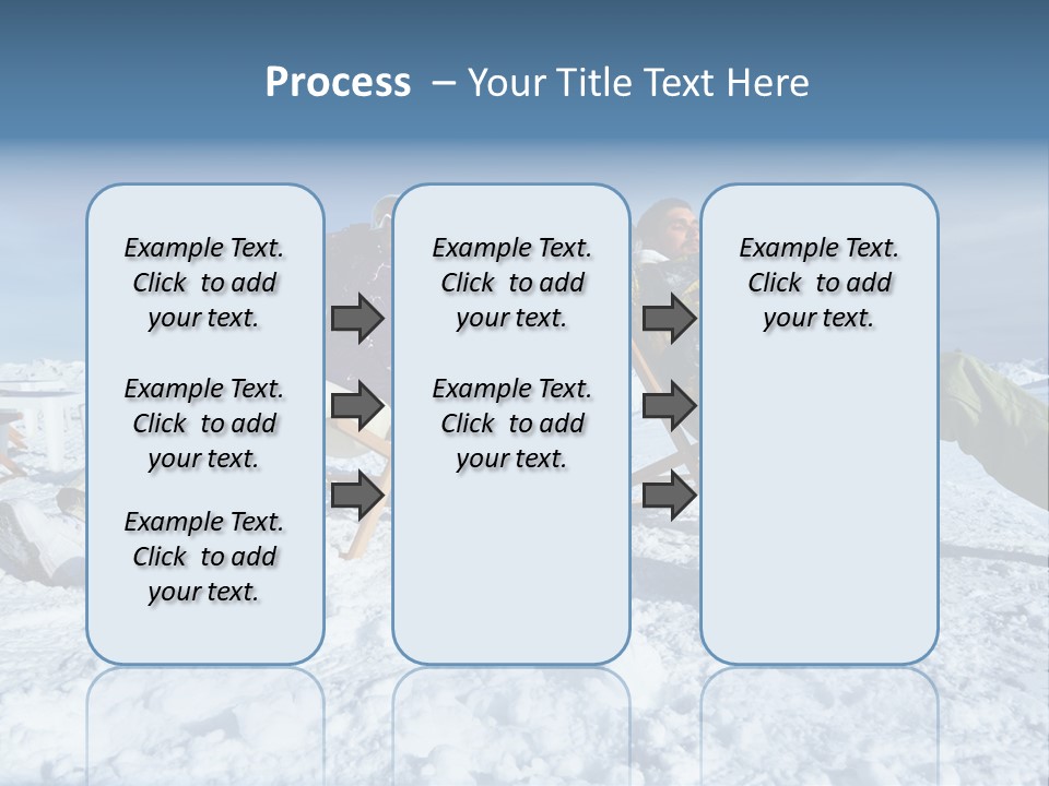 Snow Alps Vacation PowerPoint Template