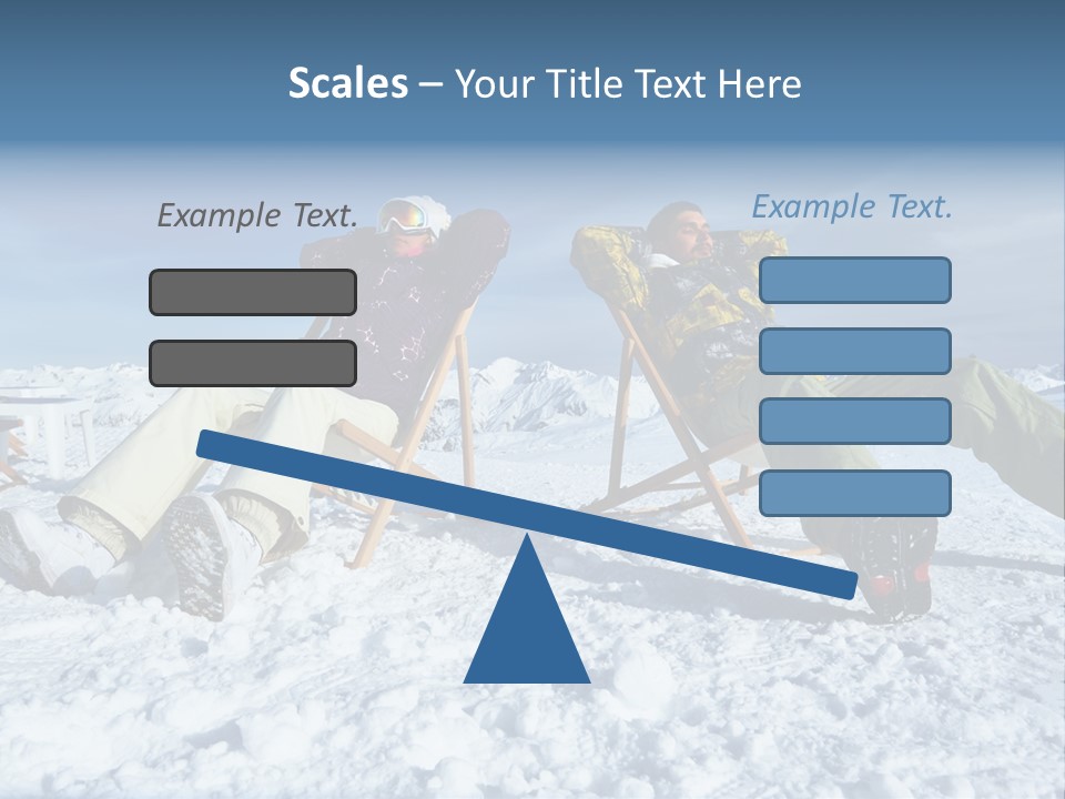 Snow Alps Vacation PowerPoint Template