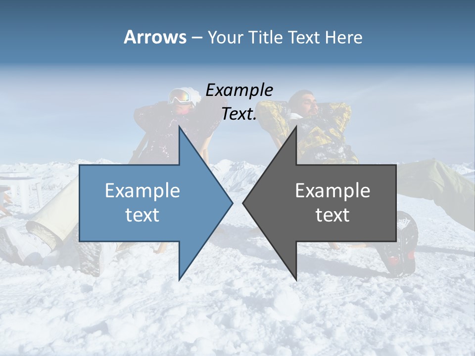 Snow Alps Vacation PowerPoint Template