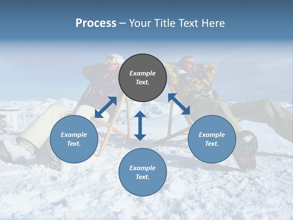 Snow Alps Vacation PowerPoint Template