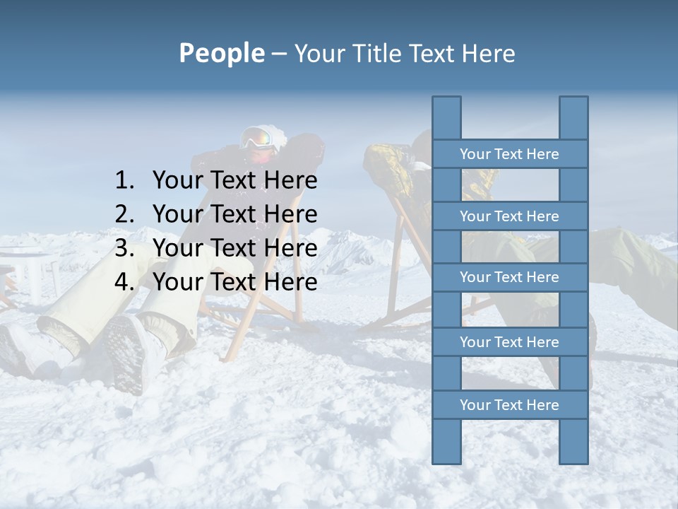 Snow Alps Vacation PowerPoint Template