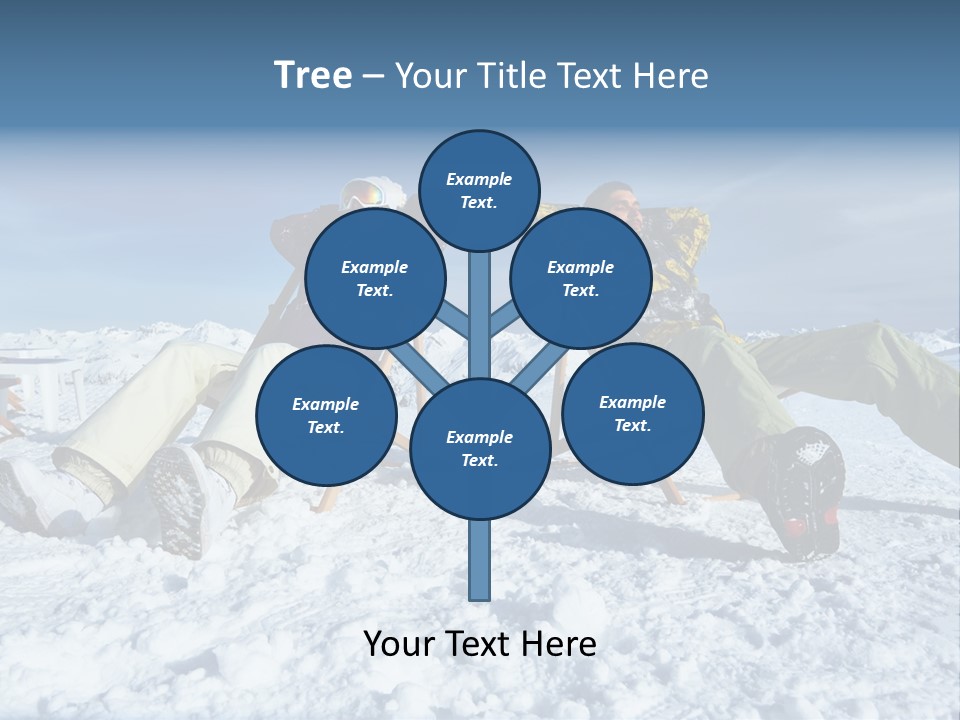 Snow Alps Vacation PowerPoint Template