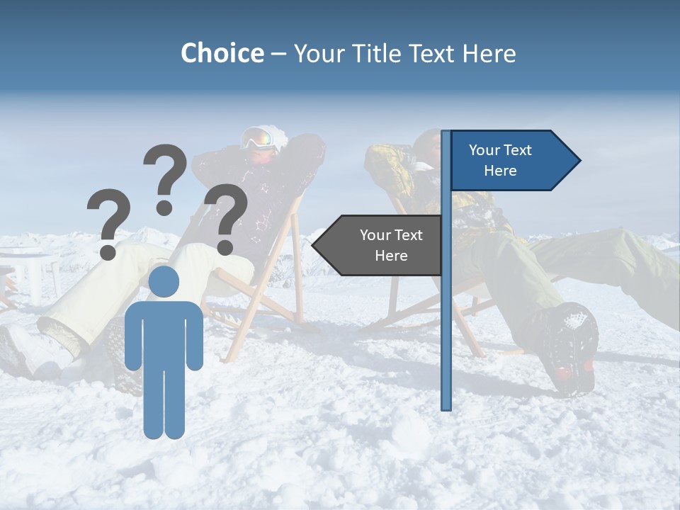 Snow Alps Vacation PowerPoint Template