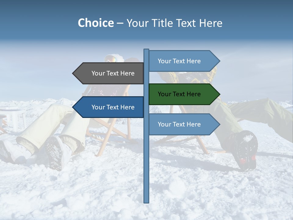 Snow Alps Vacation PowerPoint Template