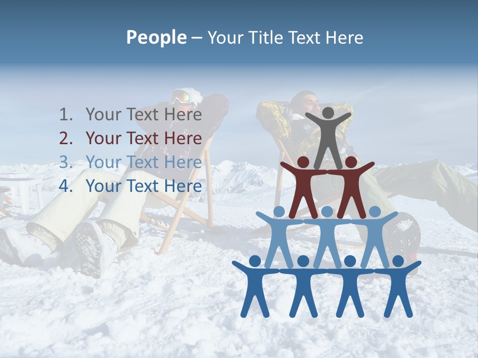 Snow Alps Vacation PowerPoint Template