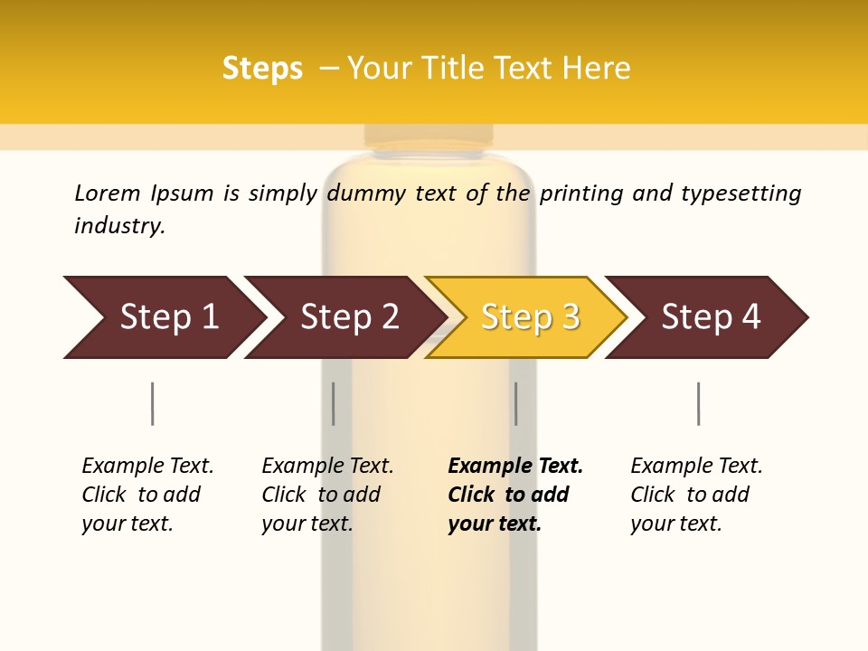 Multivitamin Cosmetics Steroids PowerPoint Template