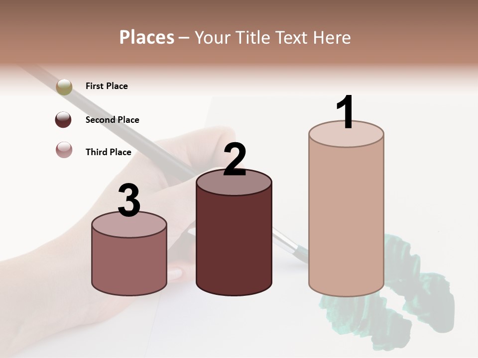 Wooden Object Hobby PowerPoint Template