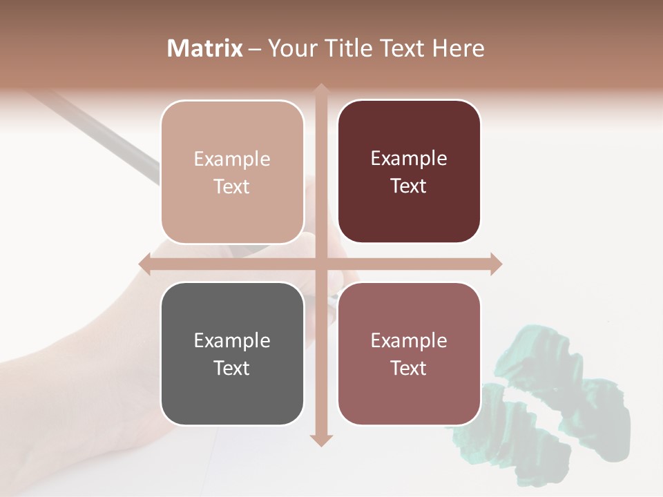 Wooden Object Hobby PowerPoint Template