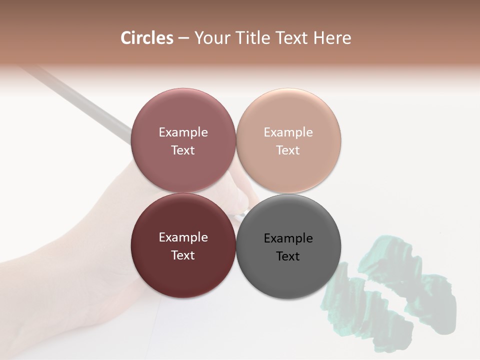 Wooden Object Hobby PowerPoint Template