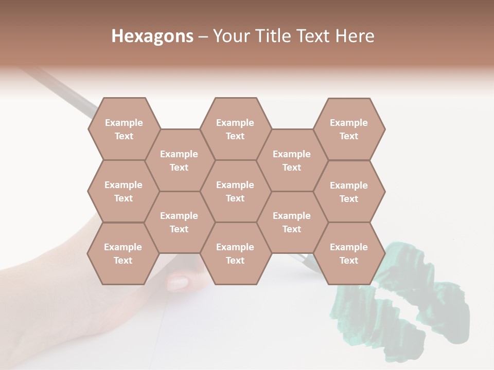 Wooden Object Hobby PowerPoint Template