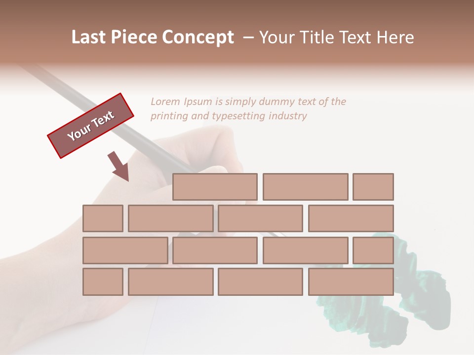 Wooden Object Hobby PowerPoint Template