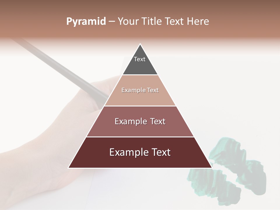 Wooden Object Hobby PowerPoint Template