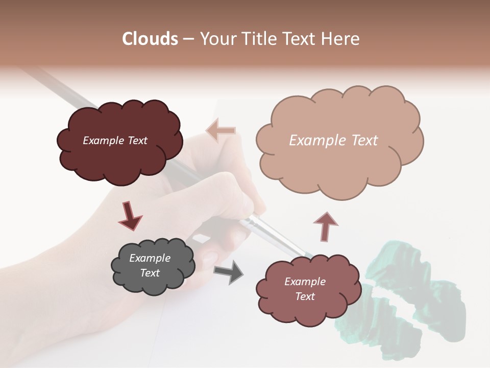 Wooden Object Hobby PowerPoint Template