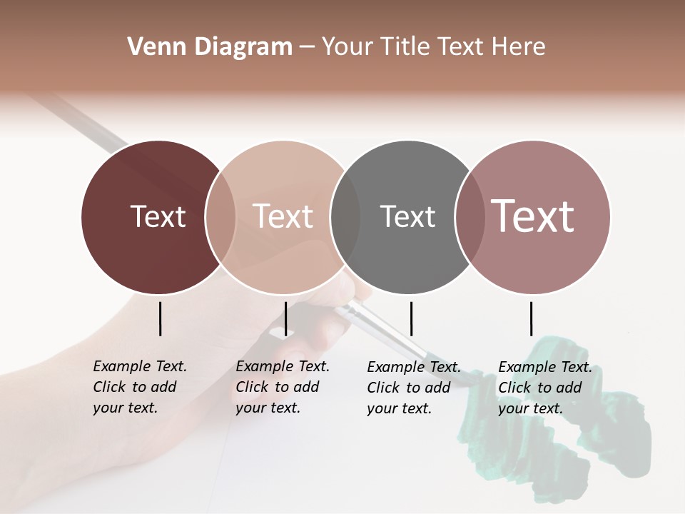 Wooden Object Hobby PowerPoint Template
