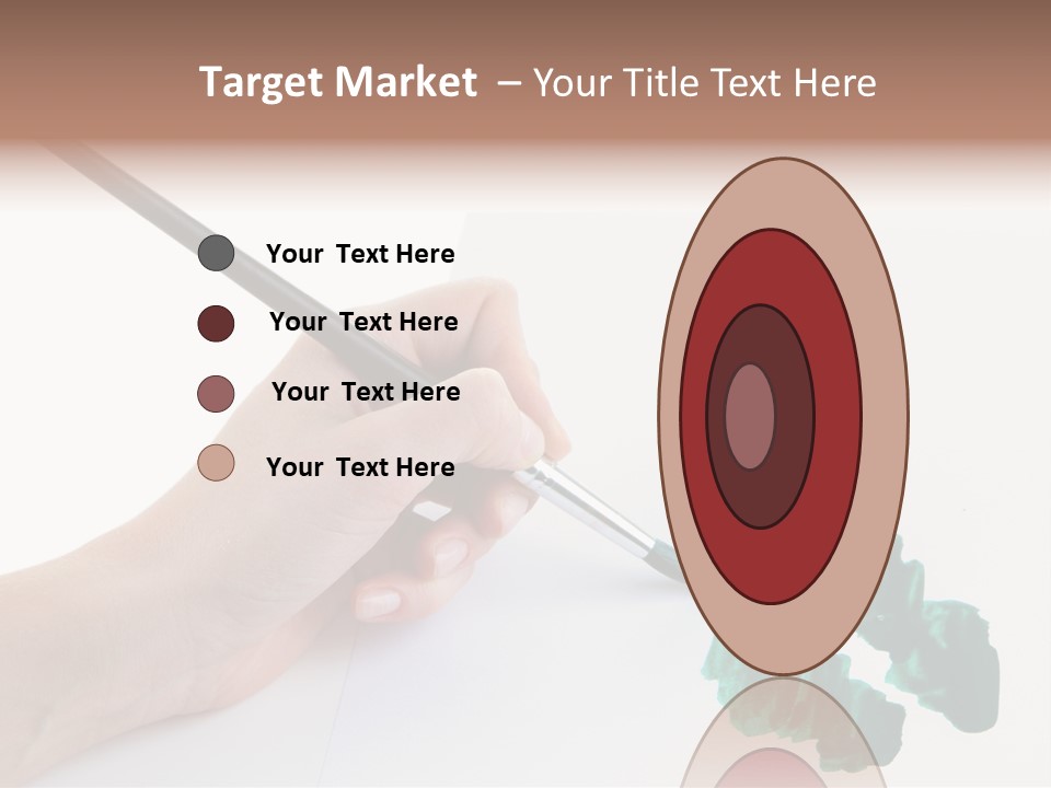 Wooden Object Hobby PowerPoint Template