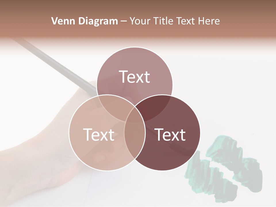 Wooden Object Hobby PowerPoint Template