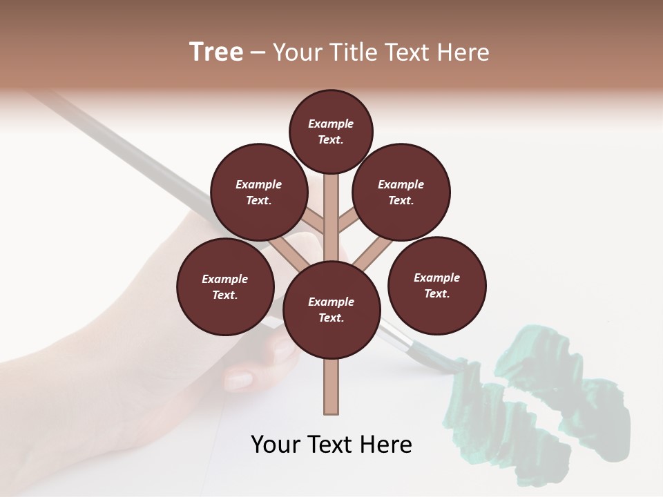 Wooden Object Hobby PowerPoint Template