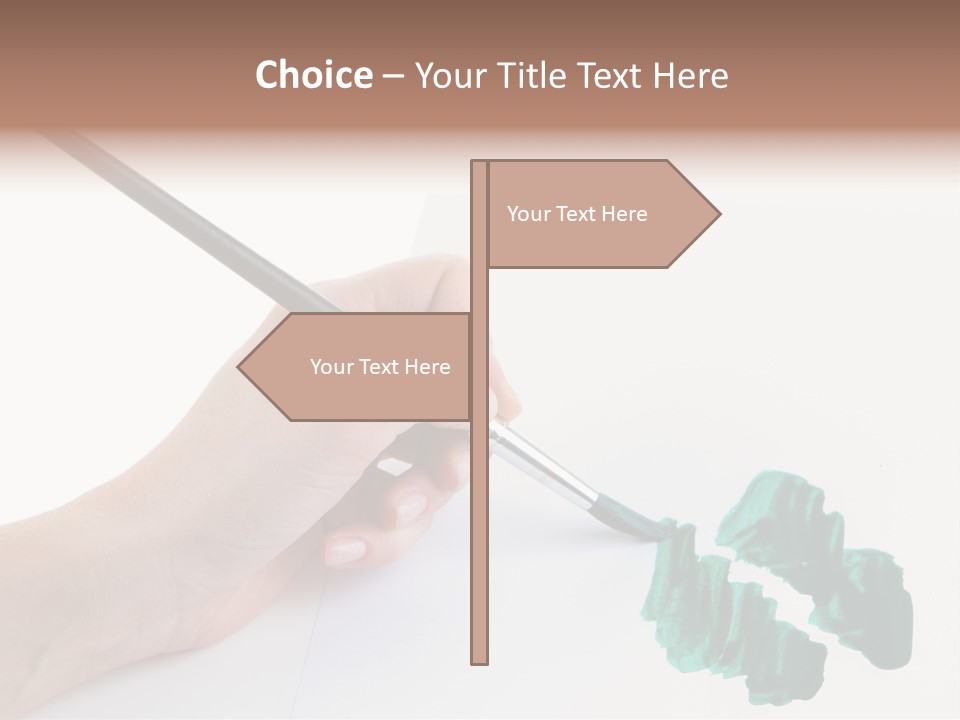 Wooden Object Hobby PowerPoint Template