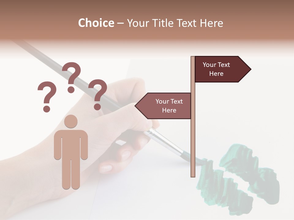 Wooden Object Hobby PowerPoint Template