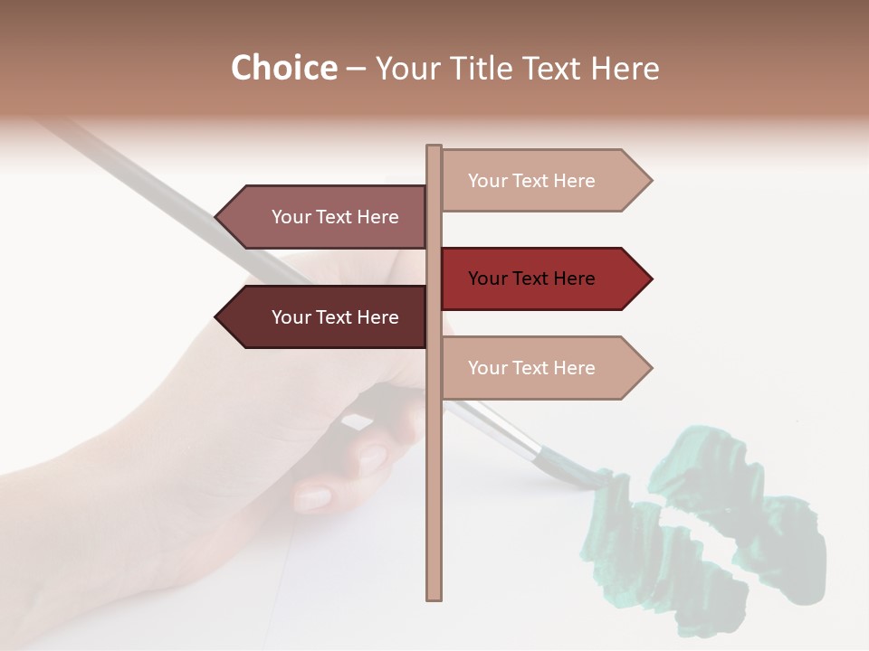 Wooden Object Hobby PowerPoint Template