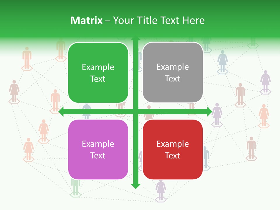 Graphic Technology Relationship PowerPoint Template