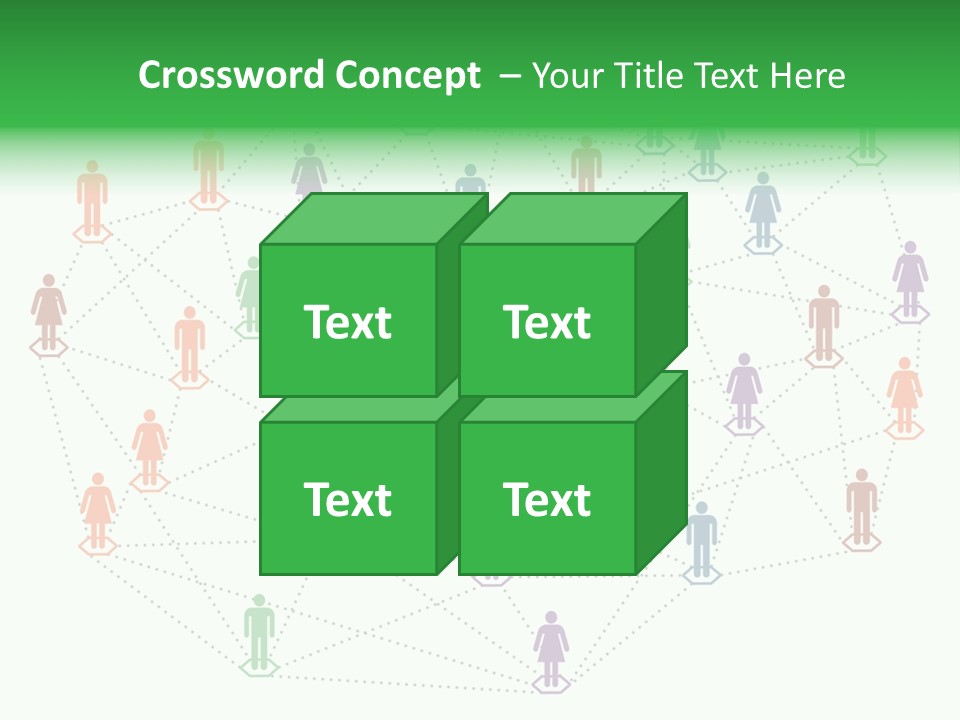 Graphic Technology Relationship PowerPoint Template
