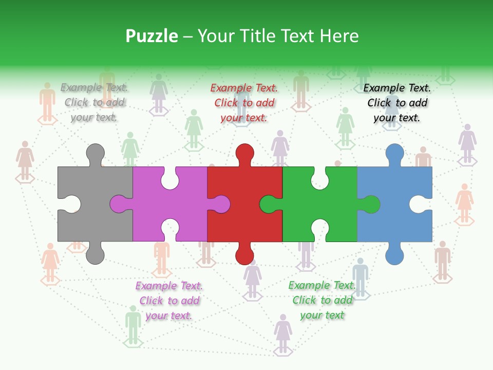 Graphic Technology Relationship PowerPoint Template