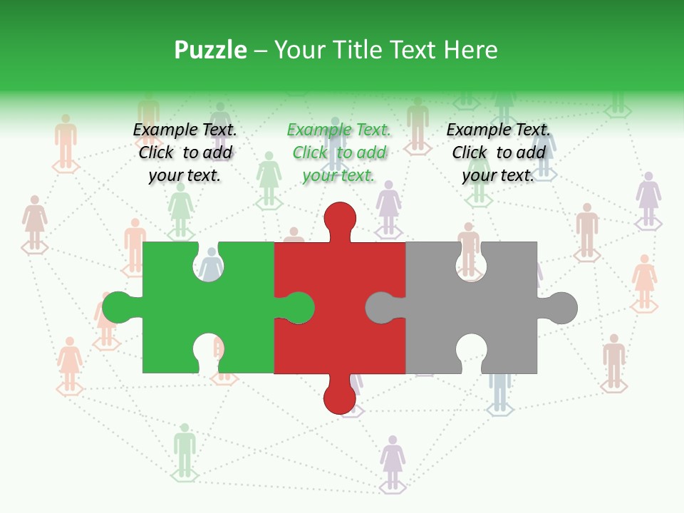 Graphic Technology Relationship PowerPoint Template