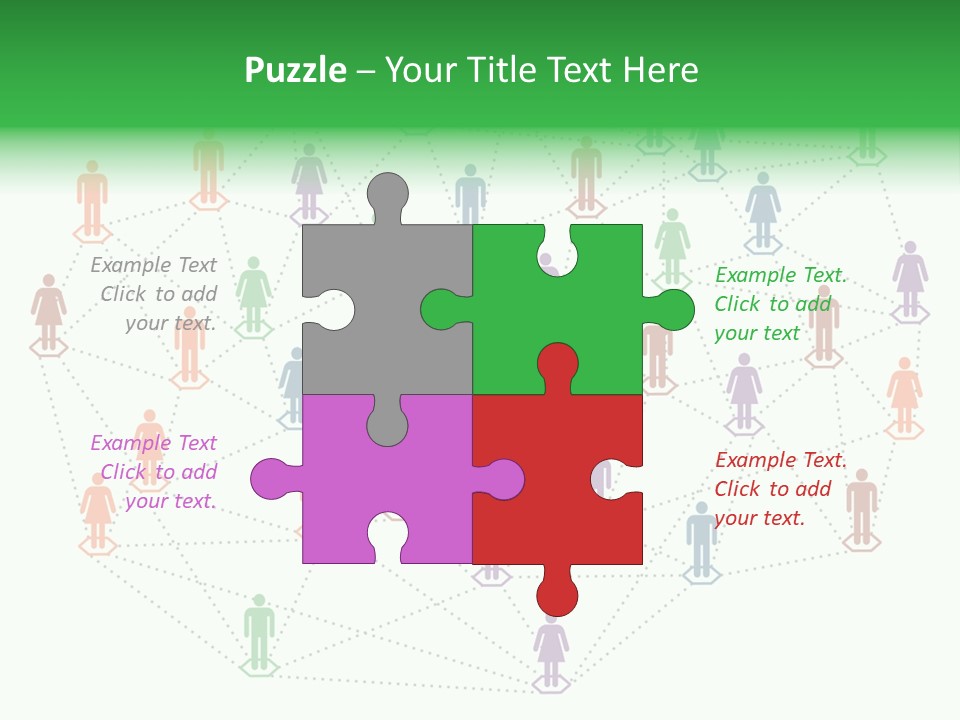 Graphic Technology Relationship PowerPoint Template