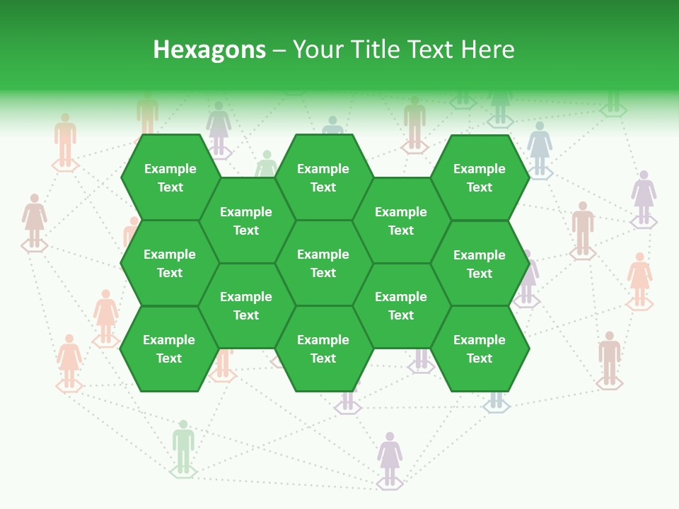 Graphic Technology Relationship PowerPoint Template