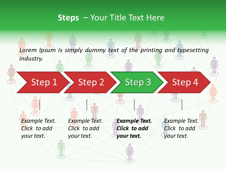 Graphic Technology Relationship PowerPoint Template