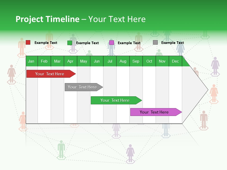 Graphic Technology Relationship PowerPoint Template