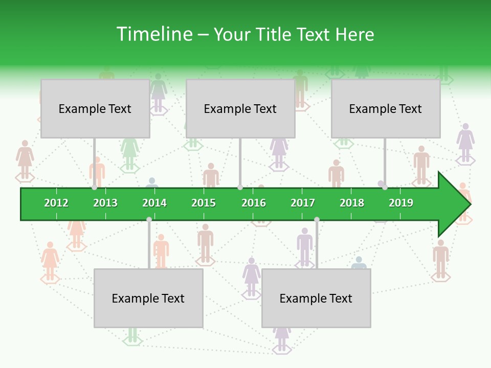 Graphic Technology Relationship PowerPoint Template