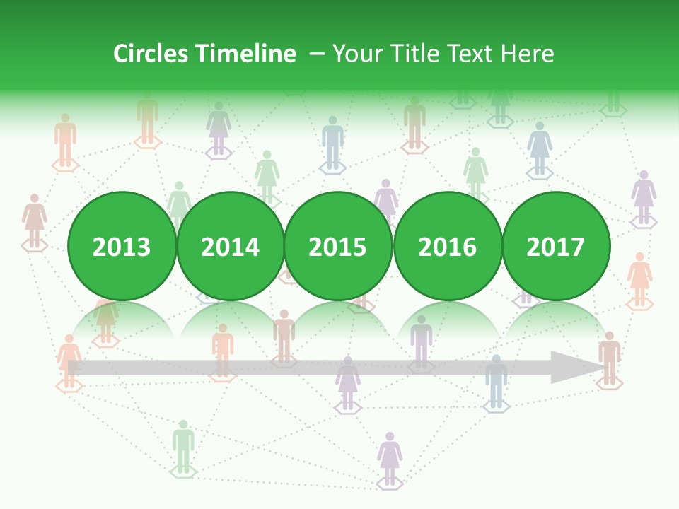 Graphic Technology Relationship PowerPoint Template