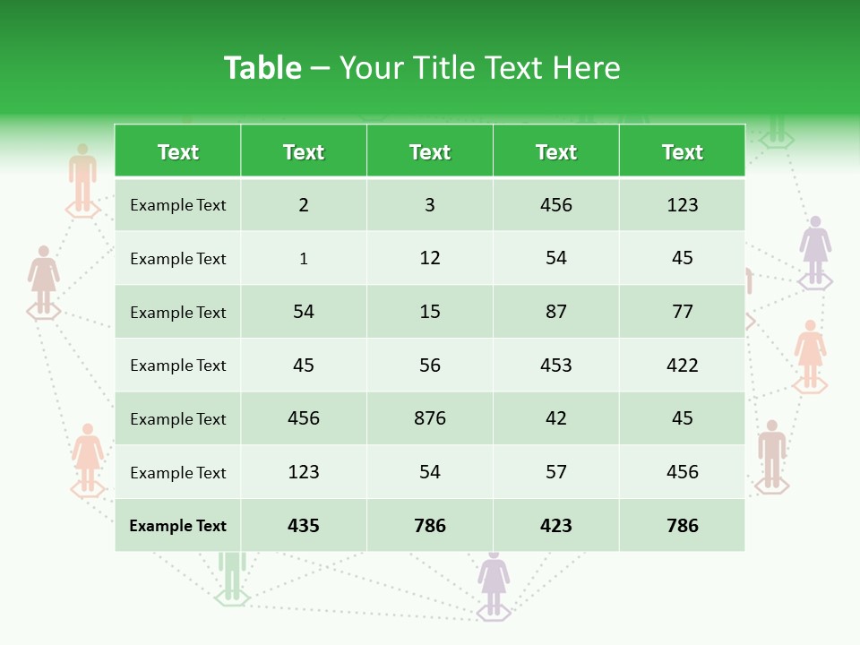 Graphic Technology Relationship PowerPoint Template
