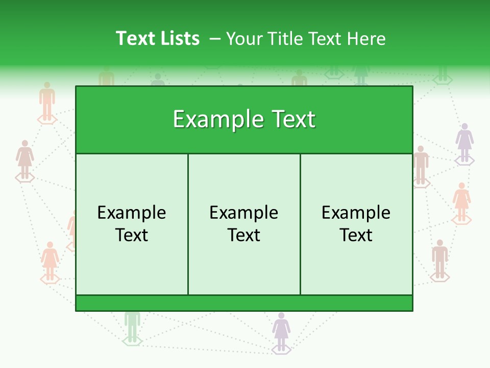 Graphic Technology Relationship PowerPoint Template