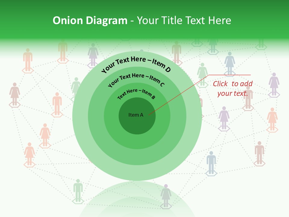Graphic Technology Relationship PowerPoint Template