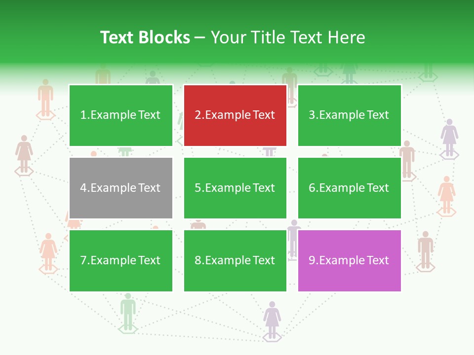 Graphic Technology Relationship PowerPoint Template