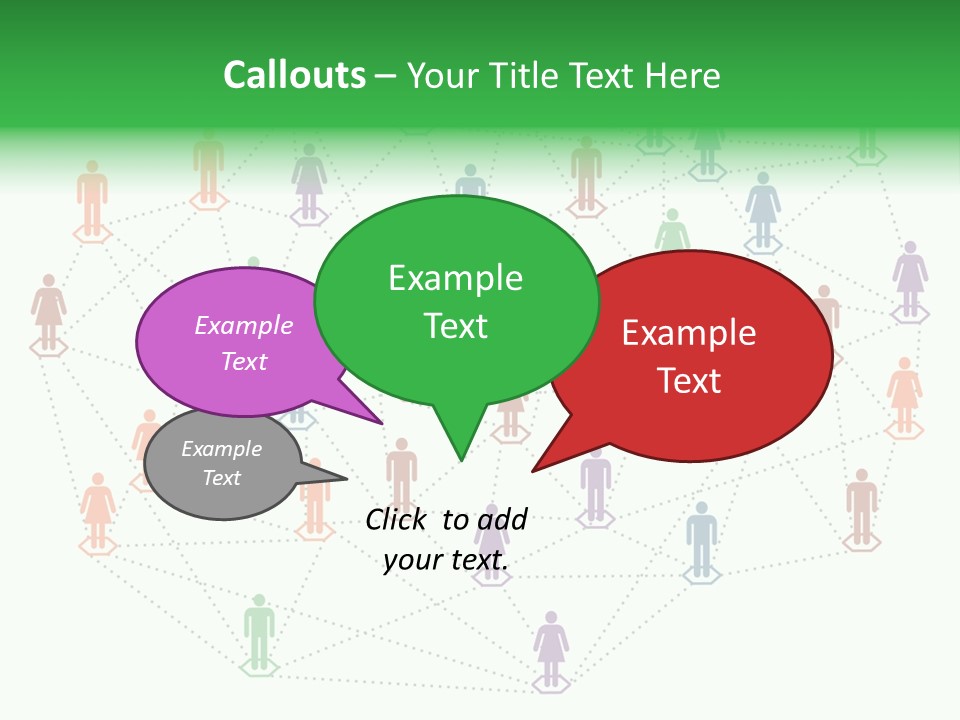 Graphic Technology Relationship PowerPoint Template