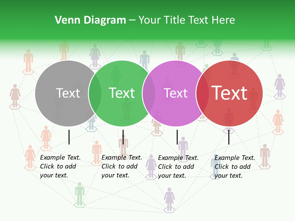 Graphic Technology Relationship PowerPoint Template