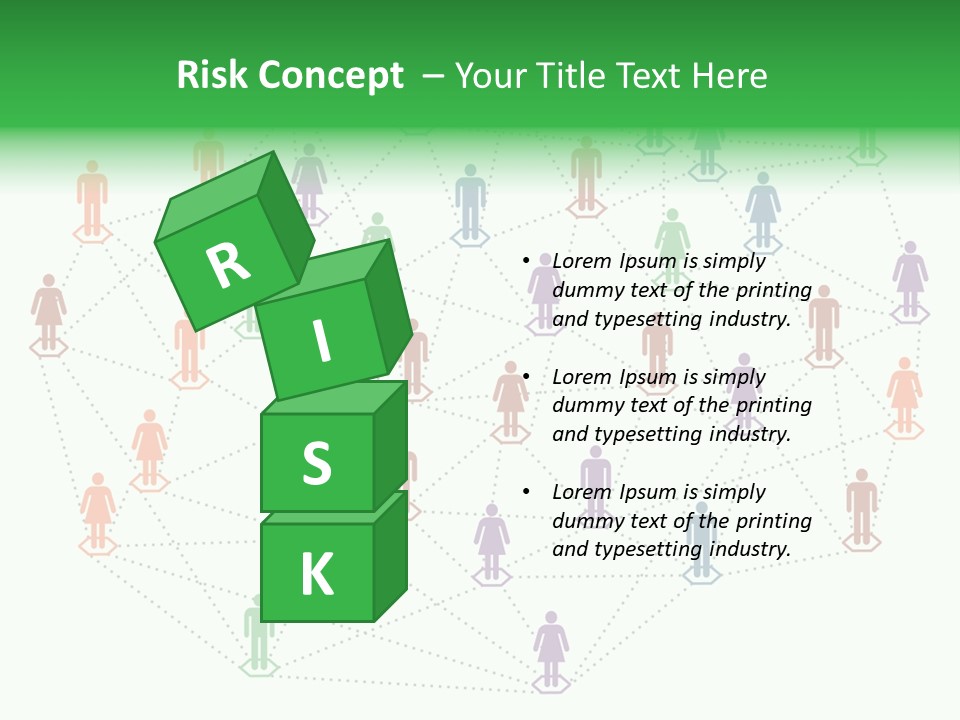 Graphic Technology Relationship PowerPoint Template