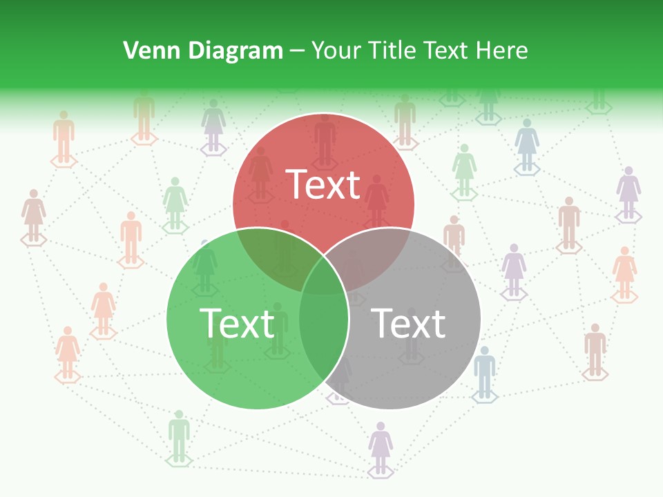 Graphic Technology Relationship PowerPoint Template