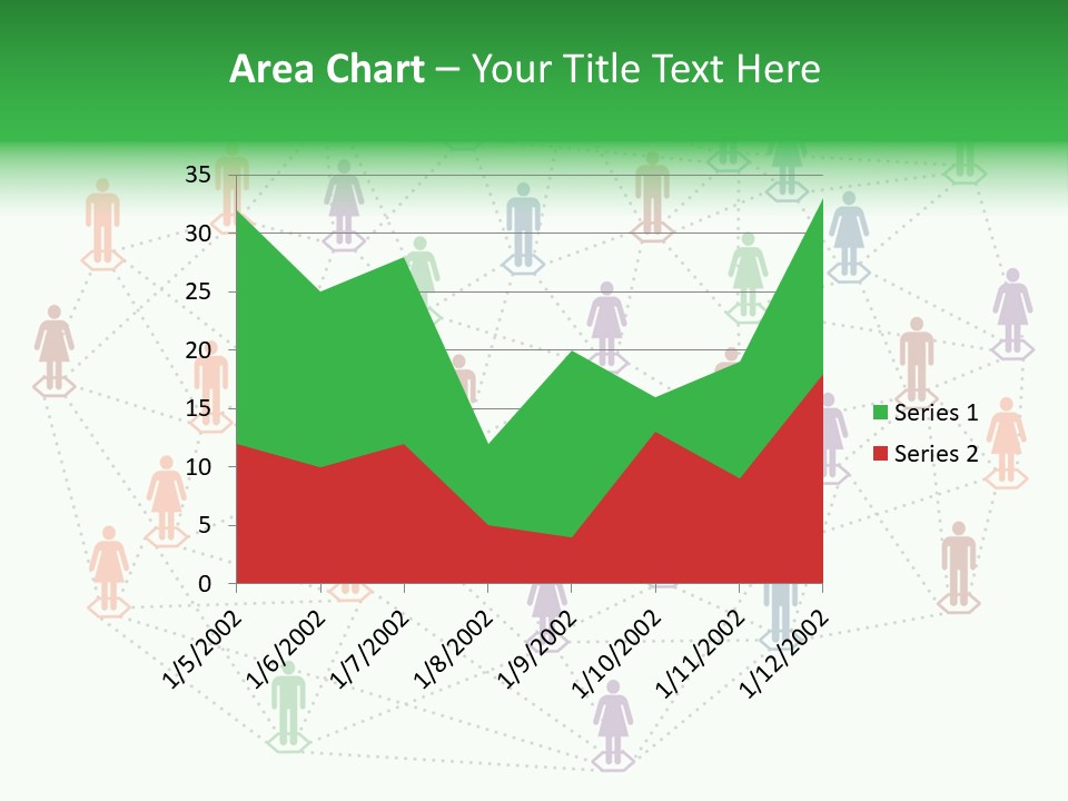 Graphic Technology Relationship PowerPoint Template