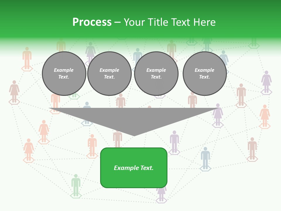 Graphic Technology Relationship PowerPoint Template