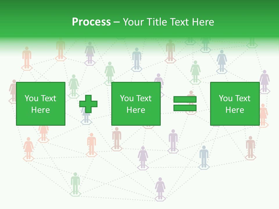 Graphic Technology Relationship PowerPoint Template